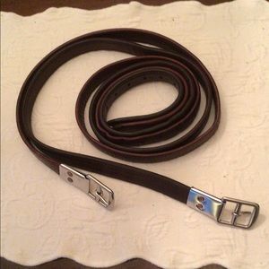 M Toulouse stirrup leathers